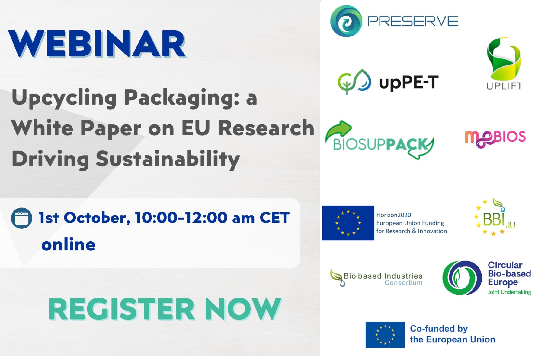 webinar 1 October PRESERVE white paper